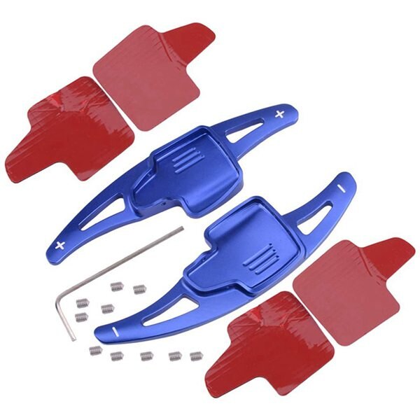 for Ford Focus Ford Kuga Aluminum Alloy Steering Wheel Shift Paddle Shifter Car Gearbox Sticker