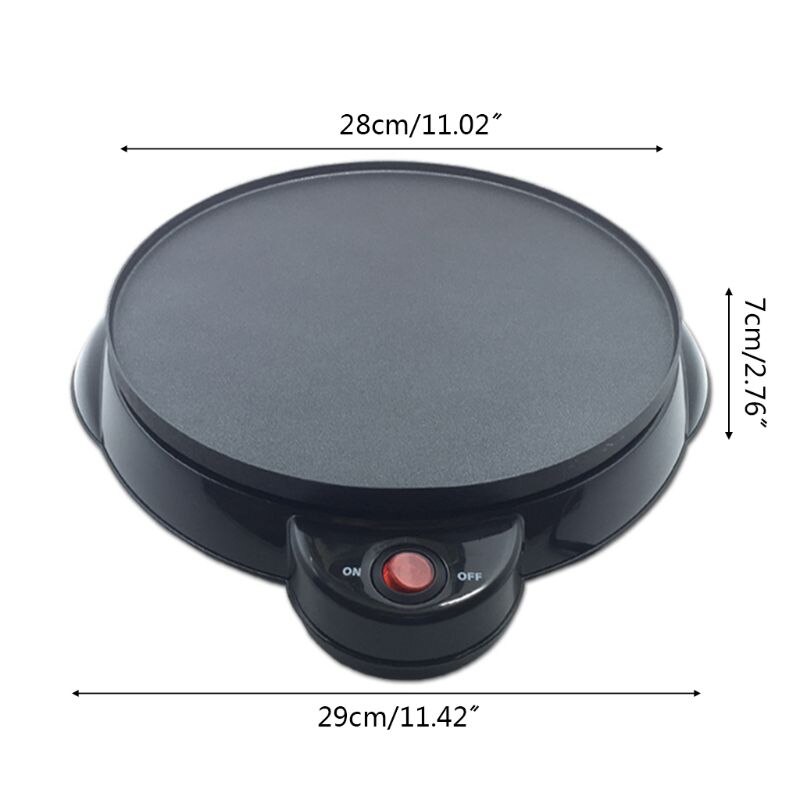 Máquina Eléctrica familiar para hacer tortitas, herramienta de cocina para el hogar, suministros para restaurante, D0AB