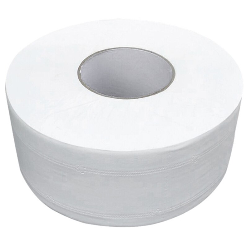 Rollos Extra grandes y gruesos de papel higiénico de 3 plantas, papel higiénico, papel de cocina, 2 rollos: Default Title