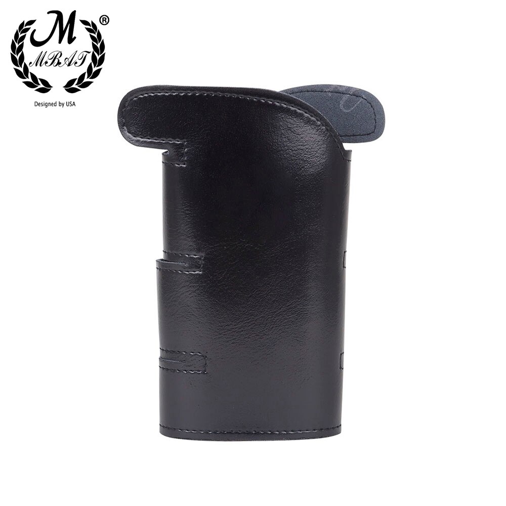 M MBAT – étui en cuir PU noir pour trompette, housse de protection, souple et Durable, accessoires pour Instruments de musique