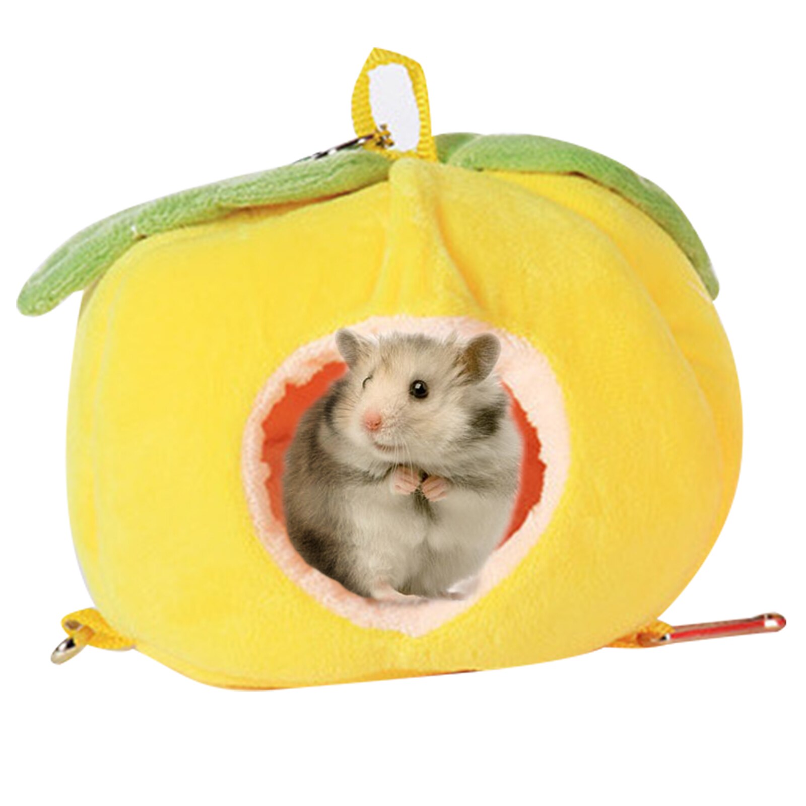 Pieni lemmikki pehmeä häkkisänky pesätalo lämmin riippumatto hamsterille rotta marsu orava pieni eläin: 10 x 15 x 11cm 1