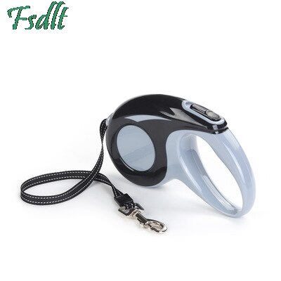 Lange Starke Haustier Leine Für Große Hunde dauerhaft Nylon Versenkbare Große Hund Fuß Leine Führt Automatische Verlängerung Hund Leine Seil: A / 3m - 15 kg