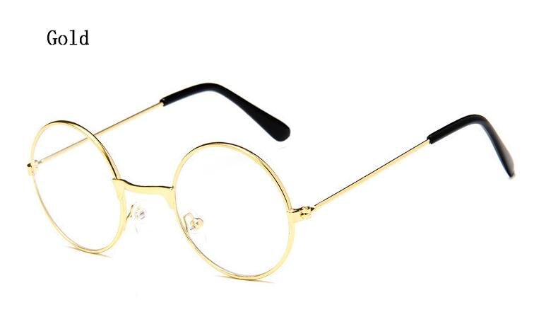 Børn vintage runde briller gennemsigtige briller unisex dreng pige nærsynethed receptpligtige optiske briller stel børn briller  l3: 2