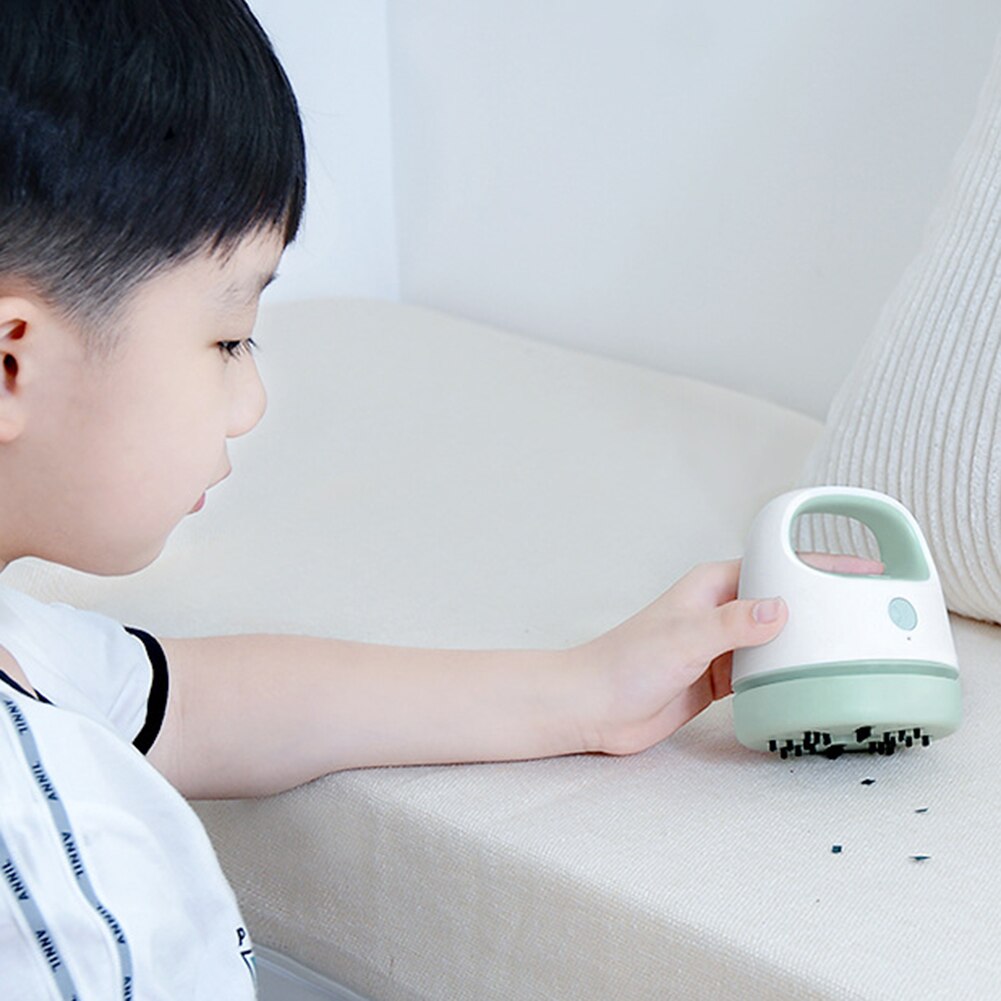 USB Rechargeable Desktop Vacuum Cleaner Desk Table Dust Vacuum Cleaner Strong Suction Pet Hair Removal Sweeper