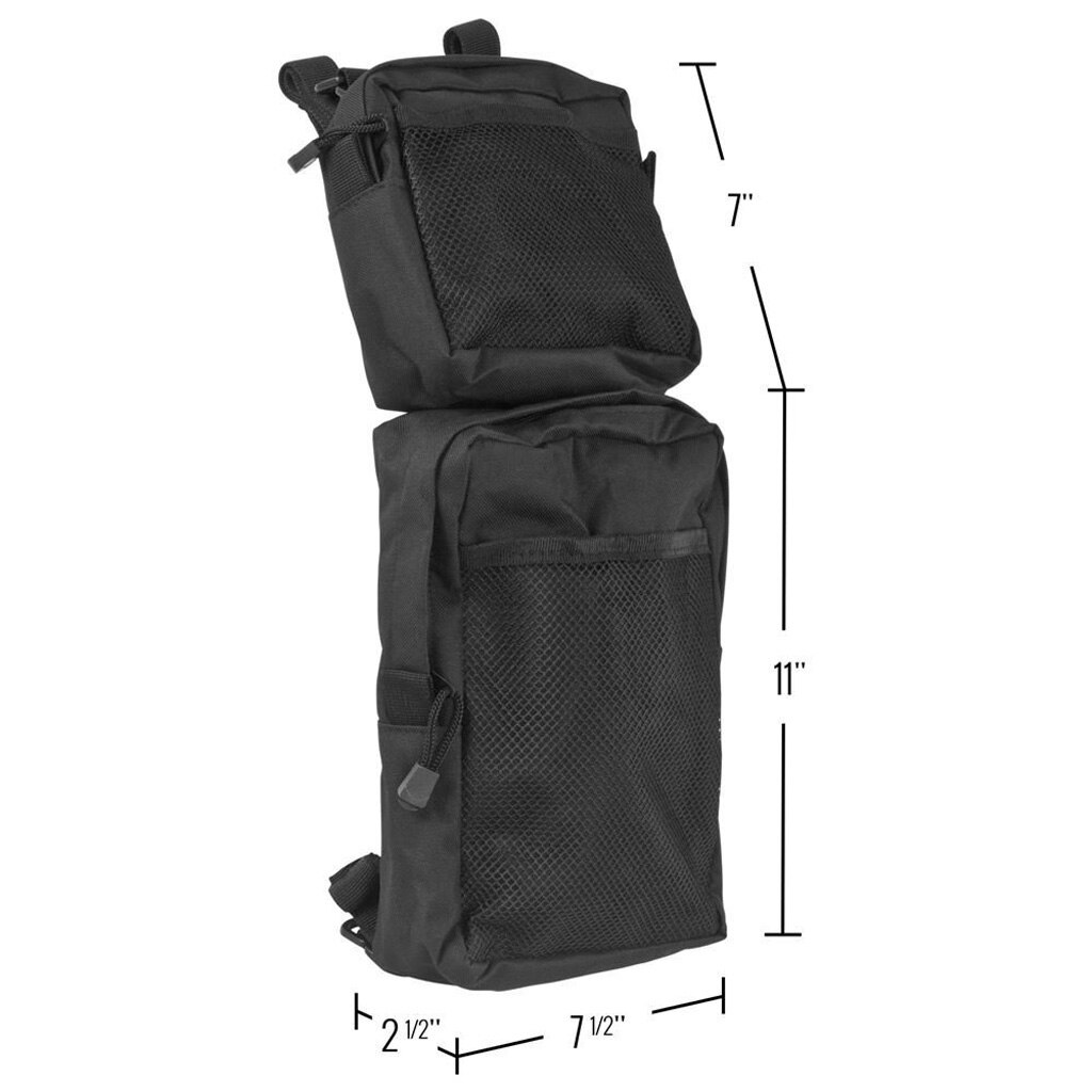 Waterproof ATV Fender Bags Tank Saddle Bag Gear Storage Pouch Luggage Pack for ATV Quad 4-Wheeler Motorcycle