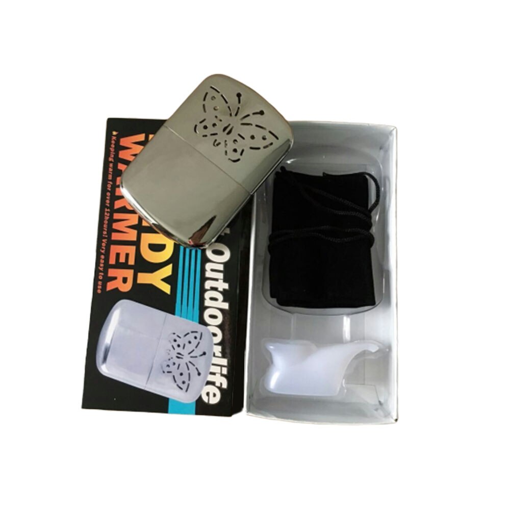 Keep Warm Portable Butterfly Fuel Hand Warmer Reusable Platinum Standard Pocket Handy Hand Warmers Head For Outdoor Sports