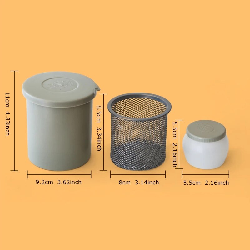 Borstel Wassen Emmer Multifunctionele Wassen Pen Vat Penselenbakje Art Supplies Borstel Wassen Tool Art Sets