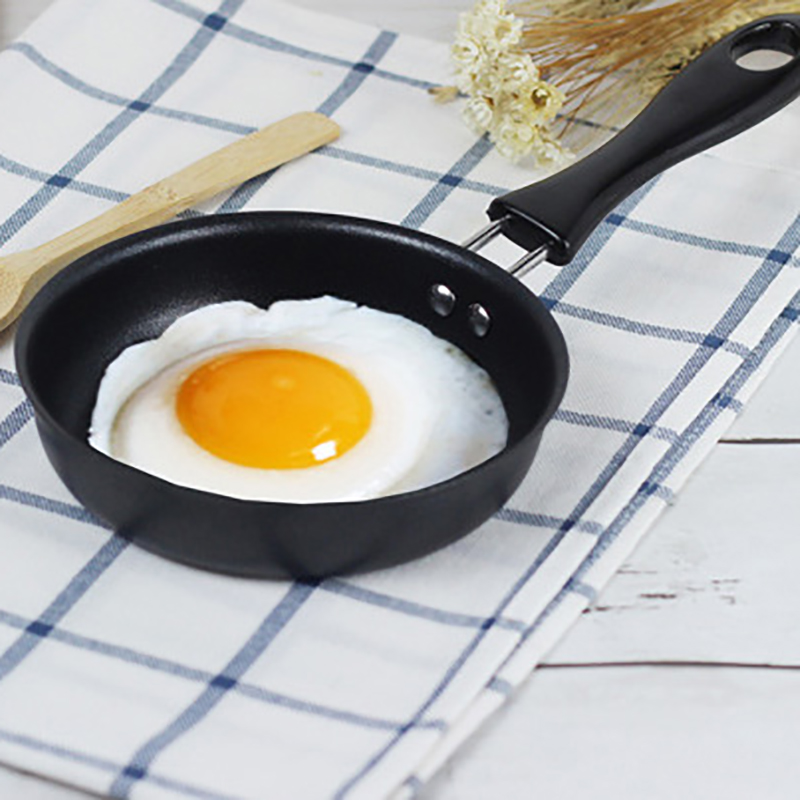 1Pc Praktische Mini Ei Omelet Pancake Non-stick Koekenpan, mini Koekenpan (12Cm)