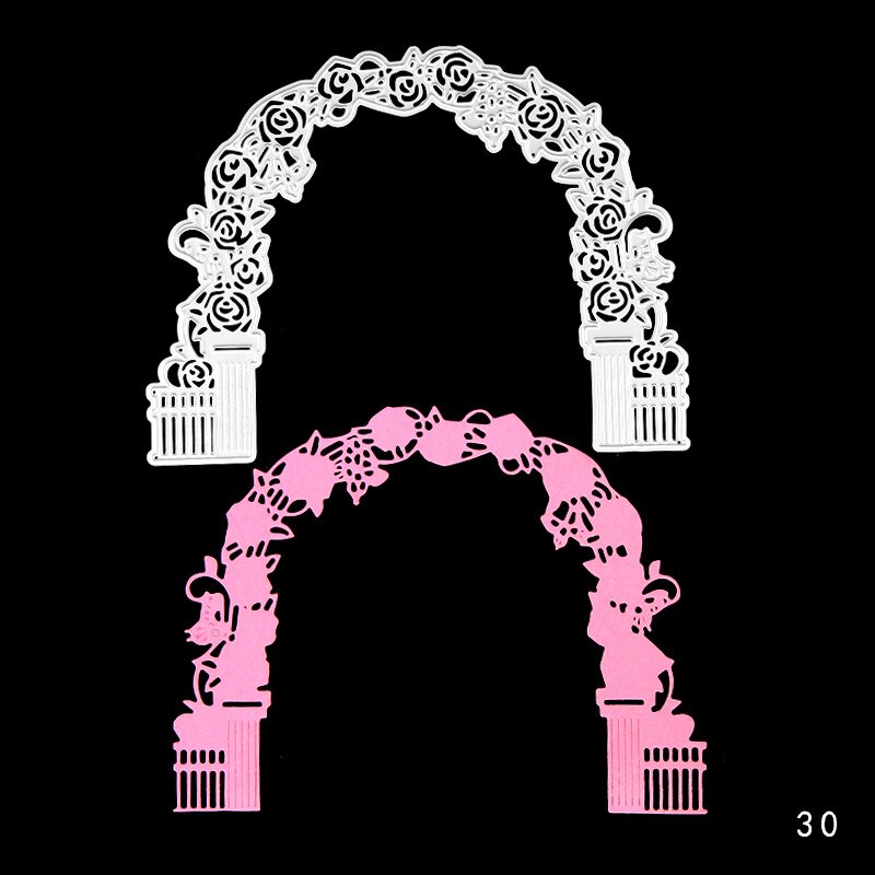 DIY Romantic Wedding Decoration cutting dies stencils embossing card for scrapbooking card album decorative metal crafts.: Dies-030