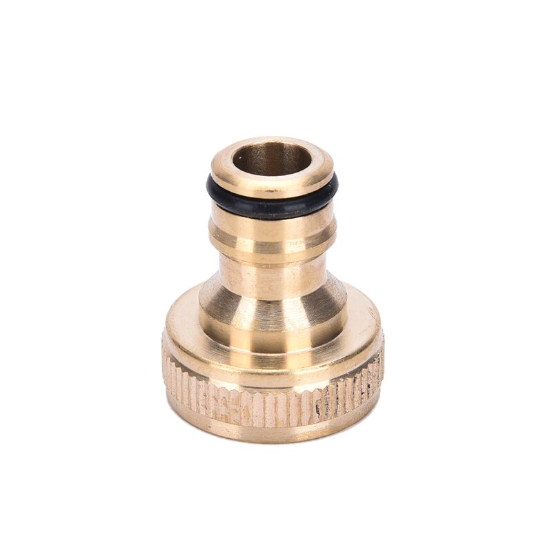 2 Stuks 3/4 &quot;Messing Schroefdraad Tap Tuinslang Sluit Adapter Tap Snap Montage Pijp