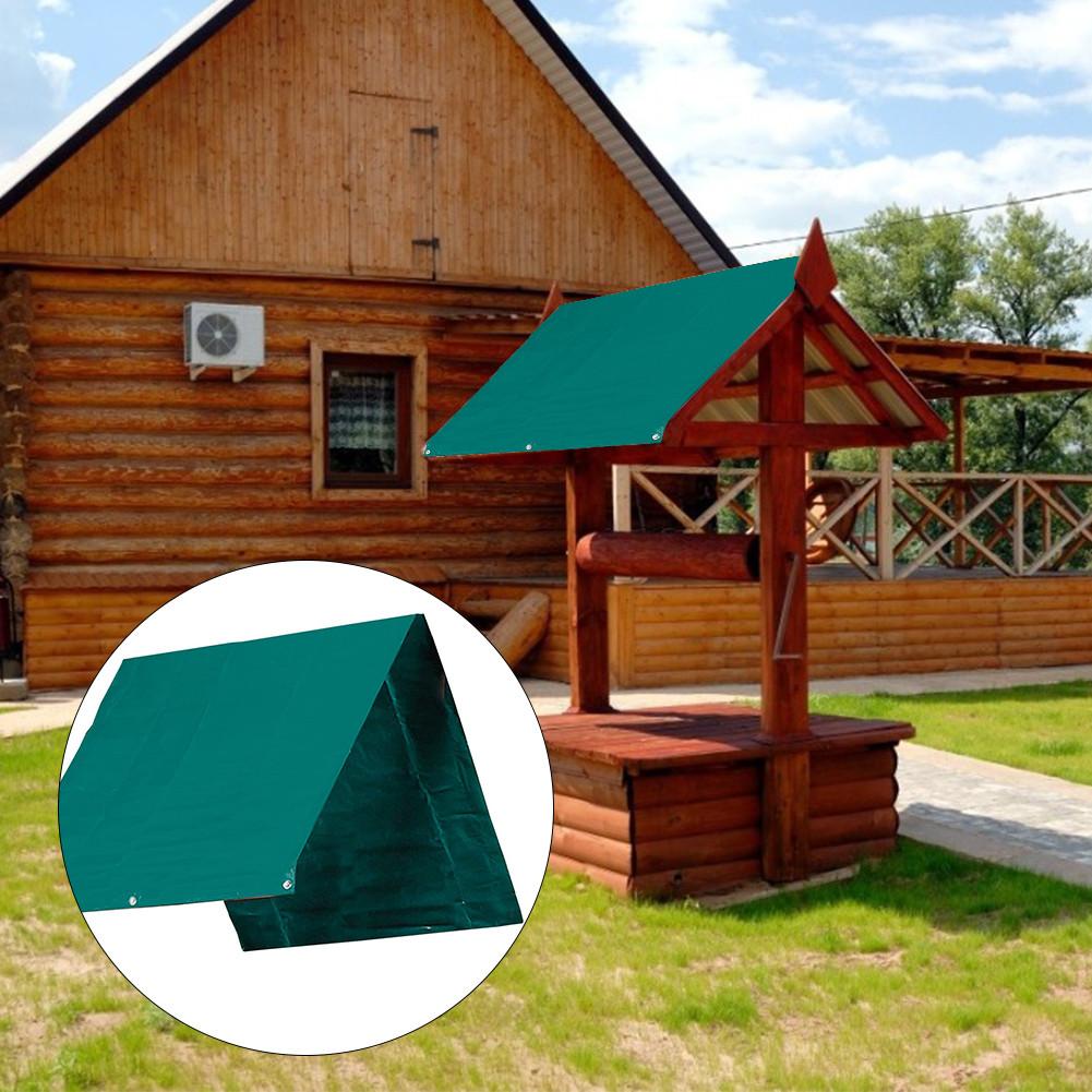Canopy Replacement Shade Outdoor Swing Shade Kids Playground Roof Canopy Waterproof Cover Replacement Tarp Sunshade green/blue