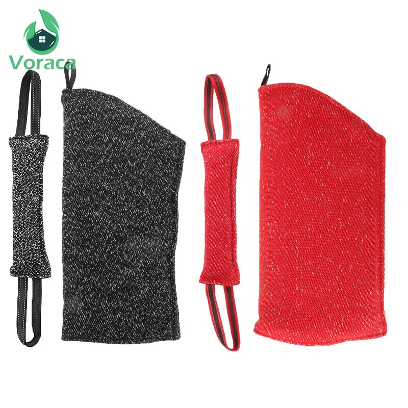 1pc Durable Dog Bite Arm Protection Sleeves Sleeve Pet Bite Tug Stick Toy 2 Rope Training Supplies Outdoor Home
