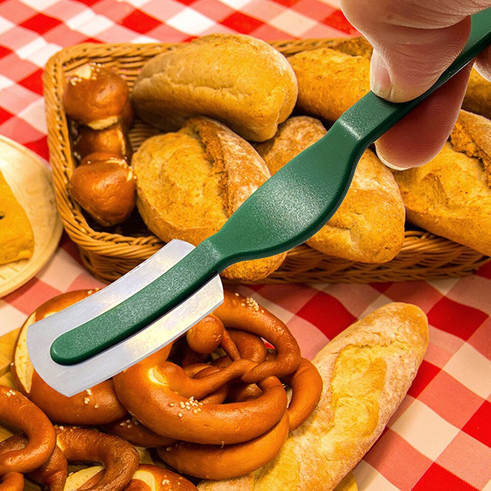 3Pcs Bread Cutter Cake Cutlery Pastry Shop Cutter Pastry Trimming Cutter Bread Slicer for Kitchen Cooking