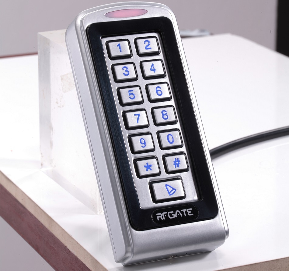 (MOQ1pcs) Vandal Proof Keypad for Access Control System ,EM,not waterproof