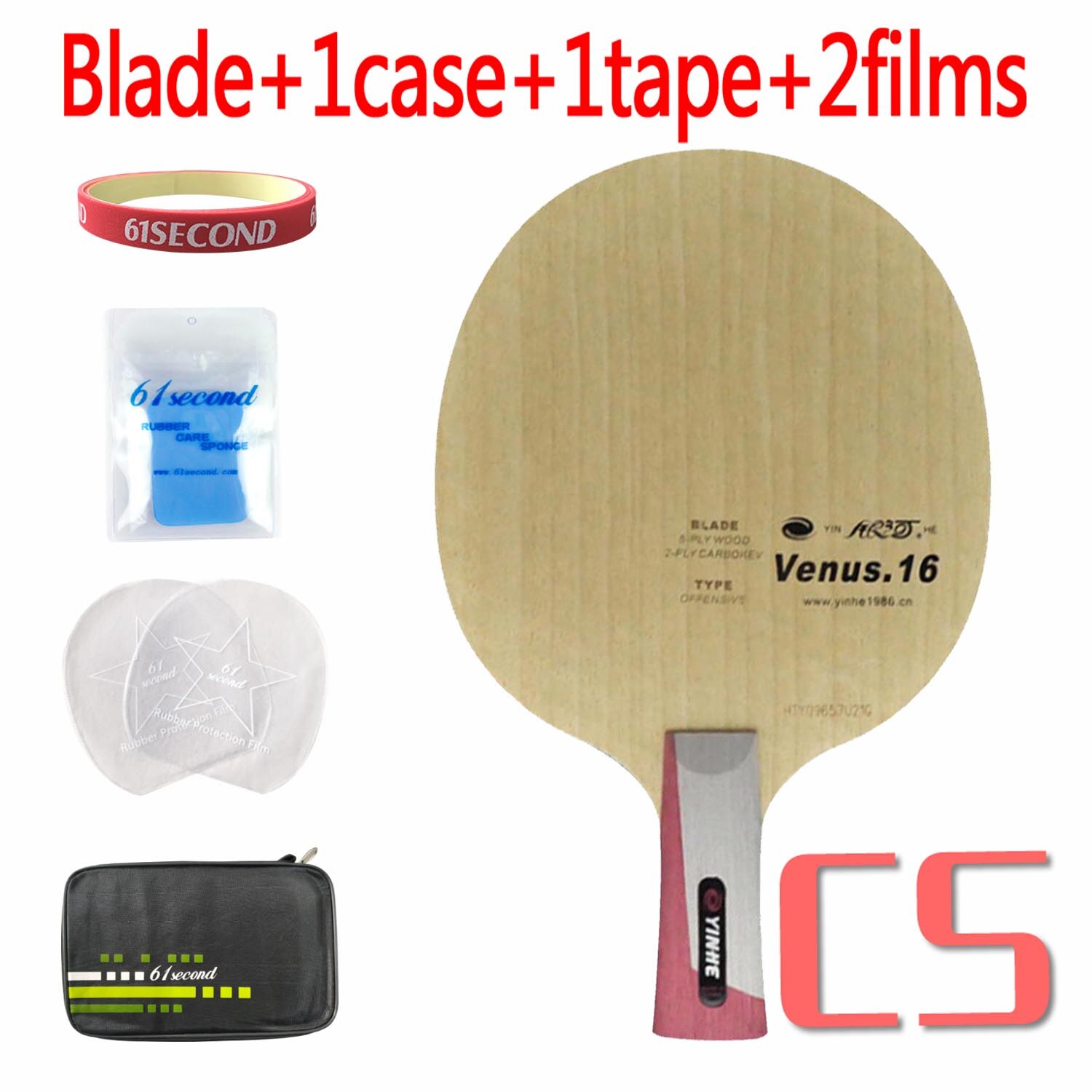 Yinhe Venus.16 V16 V 16 V-16 Tischtennis Tischtennis Klinge: CS mit FM Fall