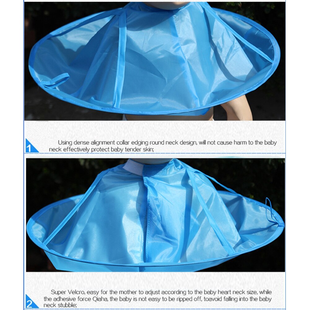 Children Kids Waterproof Haircut Catcher Apron Cape Umbrella Hairdressing Hairdresser Tool For Salon Barber