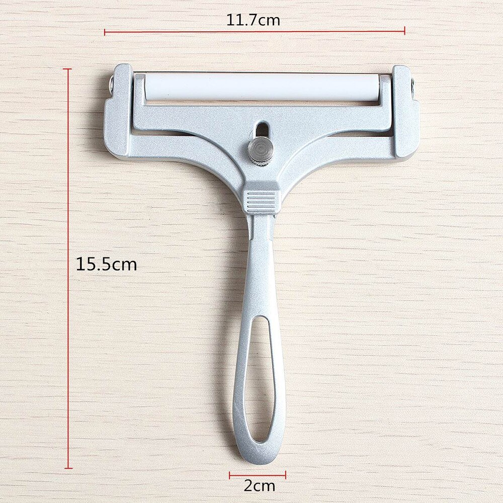 Osteskiver kutter justerbar rustfritt stål wire ost skiver ost skreller smør skive kutter kniv kjøkken matlagingsverktøy