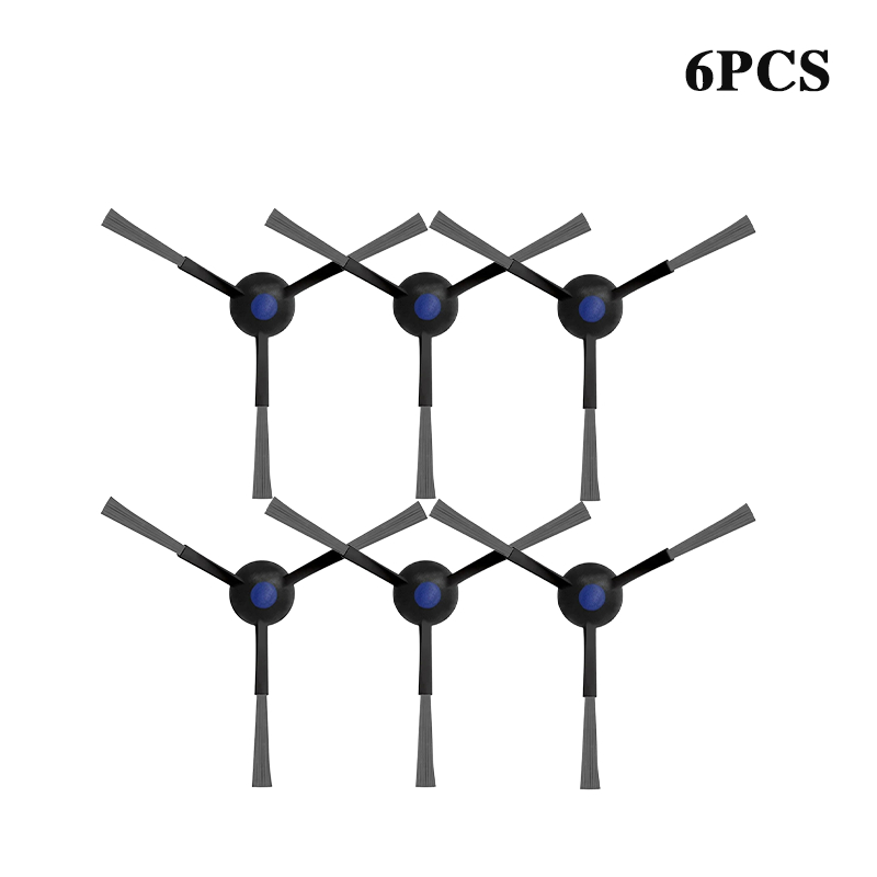 Ersatzteile für ecovacs  t30 pro und omni  / t30s pro saugroboter: staubbeutel, hauptbürste, seitenbürste, filter, wischmopp-zubehör: Dunkelgrau