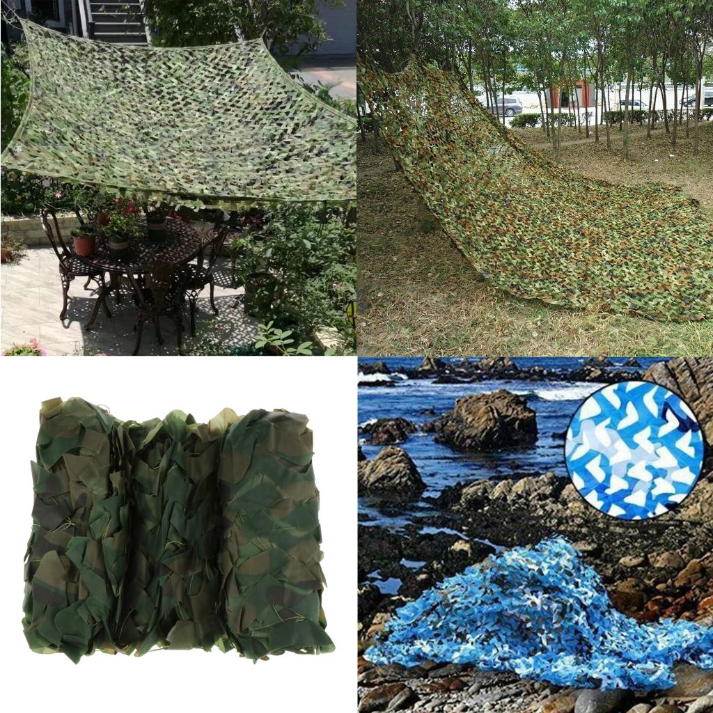 2x3m Jagd Camping Wald Tarnung Netz Blätter Camo Netz Flugzeug Garten mit Tragen Tasche Verstecken Abdeckung