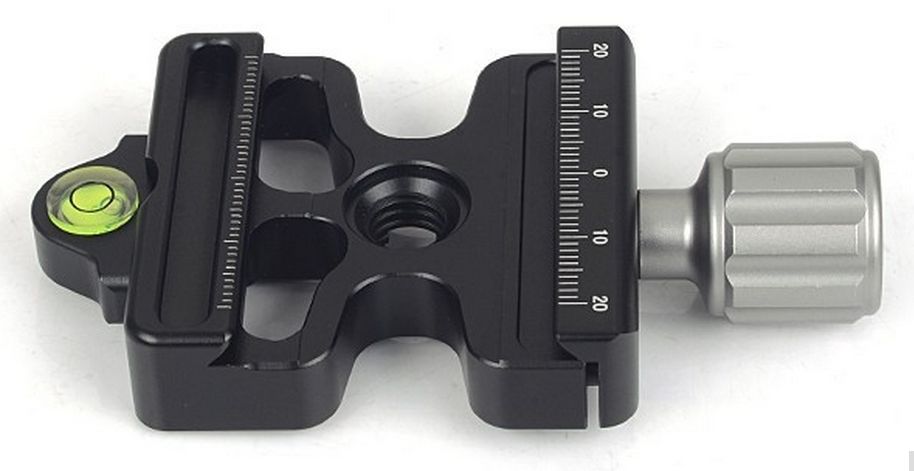 Arca/Manfrotto 200PL-14 compatible QR clamp as SUNWAYFOTO MAC-14 RRS,Benro,Sirui,Kirk,Markins,Arca comaptible