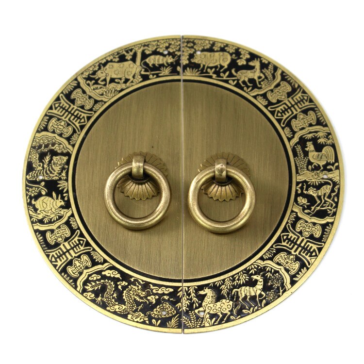 Generic Chinese Antieke Puur Koperen Handgreep Prachtige Generic Chinese Antieke Puur Koperen Handgreep Prachtige