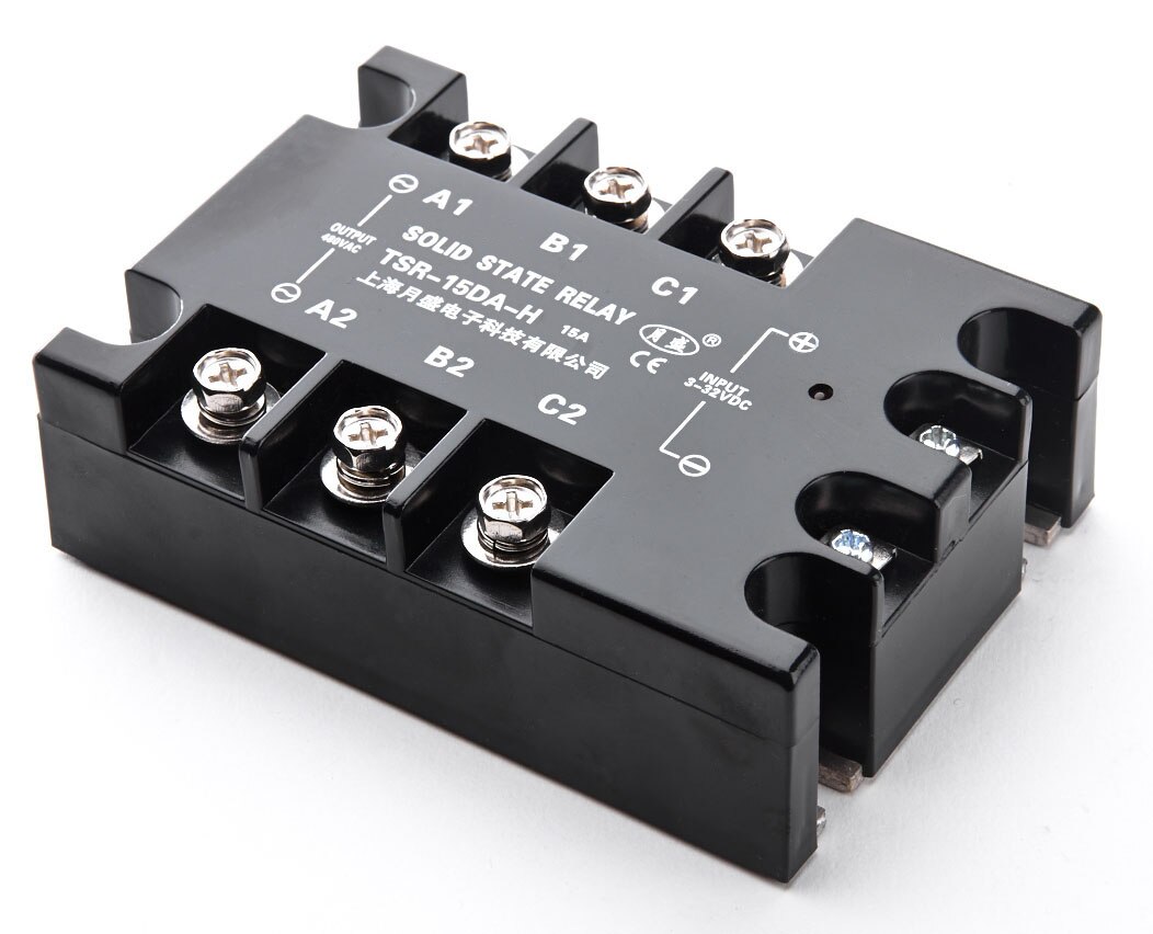 DC Controlled AC Three-phase Solid State Relay TSR-15DA-H(15A)10A/25A/40A (Module only)