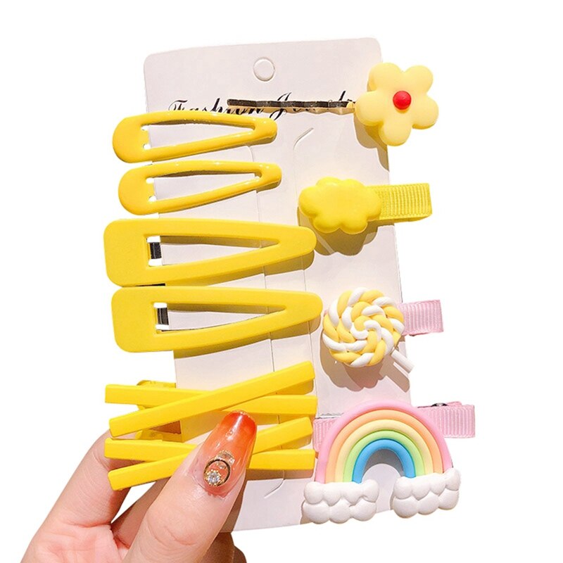 Peuter Kids Meisjes Prinses Haar Clip Haarspeld Bb Clip Haar Accessoires: 3