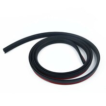 Protector Sealed Strip 2m Windshield Sunroof Weatherstrip Rubber Black