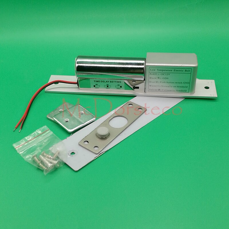 Brand DIY Rfid Door Access Control Kit Set With Electric Bolt Lock Card Full Wood Door Access Control System