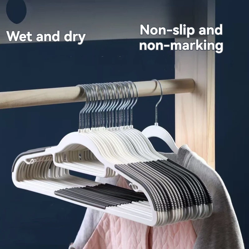 Plastic kleerhanger antislip volwassen thuisgebruik kledingkasthanger voor slaapkamer balkon drogen kledingrek