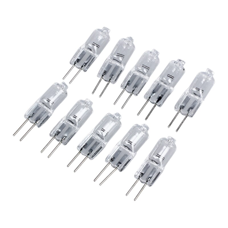 10 x G4 Halogen Licht Lampe Beleuchtung 10W Warm Weiß