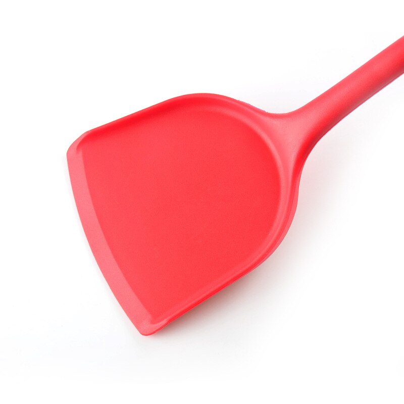 Silicone Spatula　 Household Non-stick Pot Spatula Kitchen One-piece High-temperature Resistant Chinese Style gui jiao chan Cooki