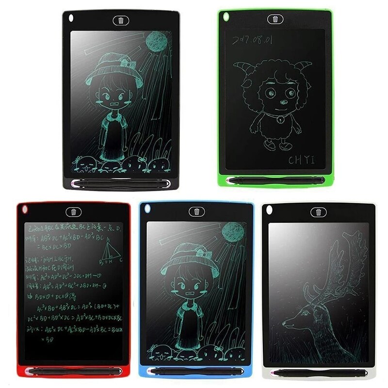 LCD Writing Tablet Xmas for Kids Electric Drawing Board Digital Graphic Electric Digital 12/10/8.5inch B99