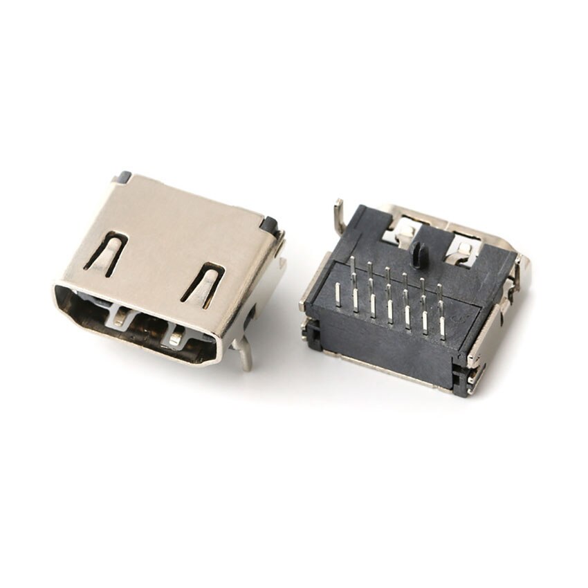 5pcs/Lot HDMI 19Pin 20P 20Pin Male Plug Connector HDMI Female Male Socket Jack HDMI Repair Replacement: J