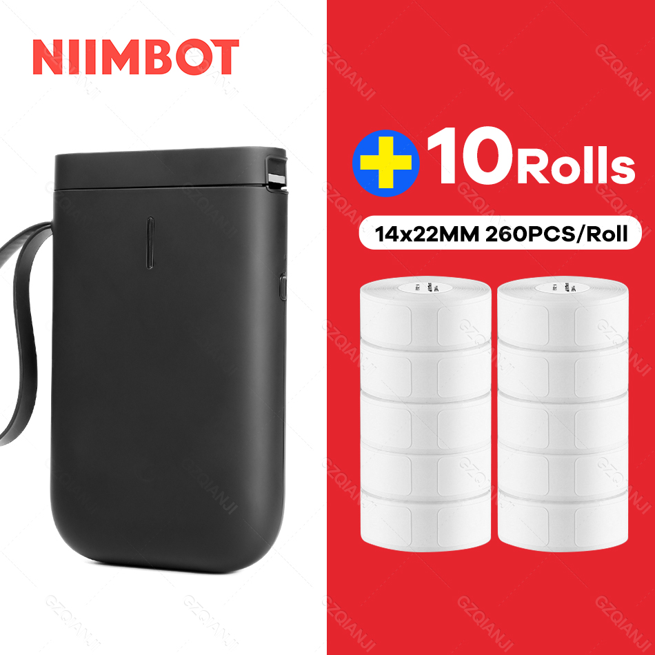 Niimbot D11 Bluetooth Thermische Labelprinter Label Marker Sticker Papierrol Productie Datum Zelfklevende Naam Tag Impresoras: B Printer 10 Label