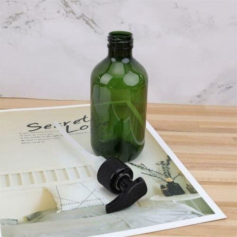 Dispensadores de jabón portátiles para baño, soporte de Gel de ducha y champú, botella vacía para el hogar, 300/500ml
