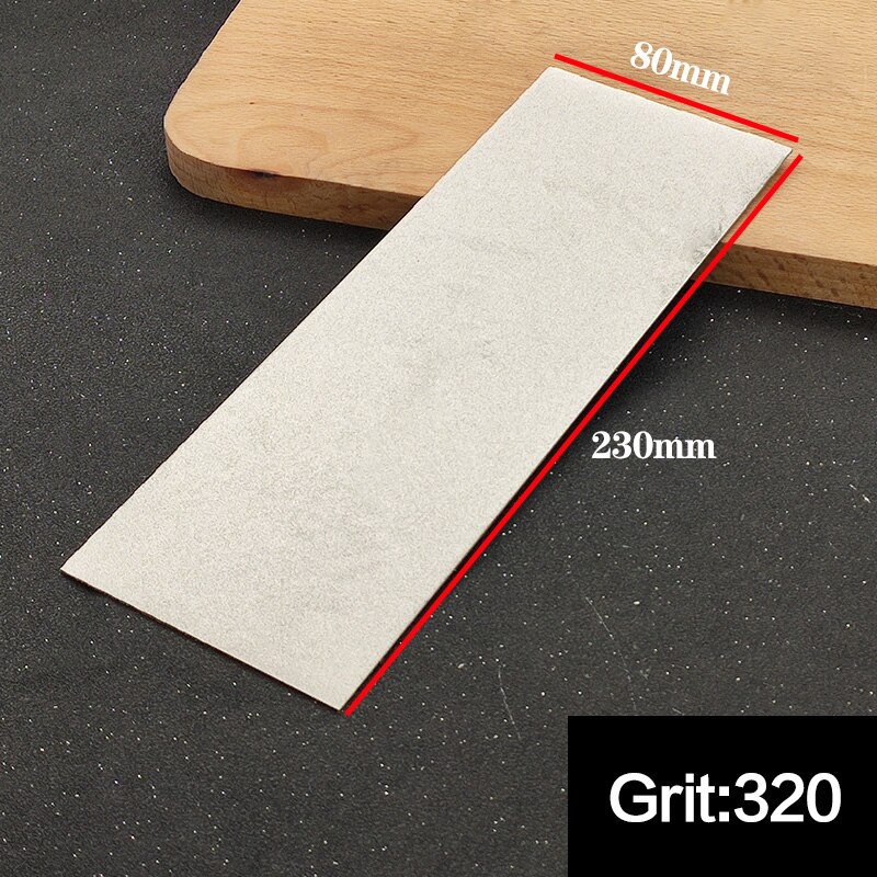80 240 de 600 de 1000 de 2000 grano 3000 afilador de cuchillo de diamante piedra de afilar rápido sacapuntas: 320 grit