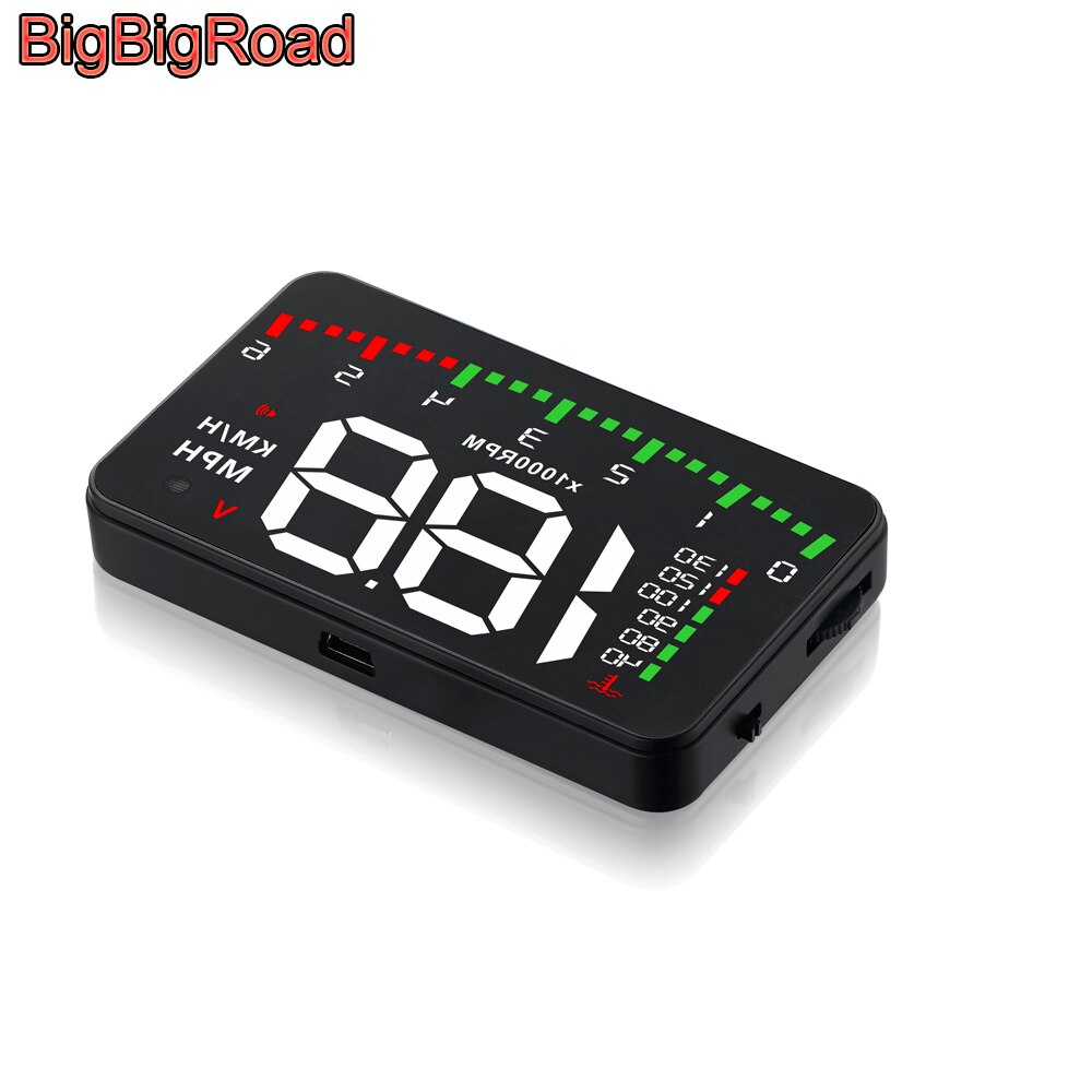 BigBigRoad Auto Car Hud Display Windshield Projector Alarm System For Lexus CT200h ES300h ES200 ES260 ES250 ES350 NX200 NX300