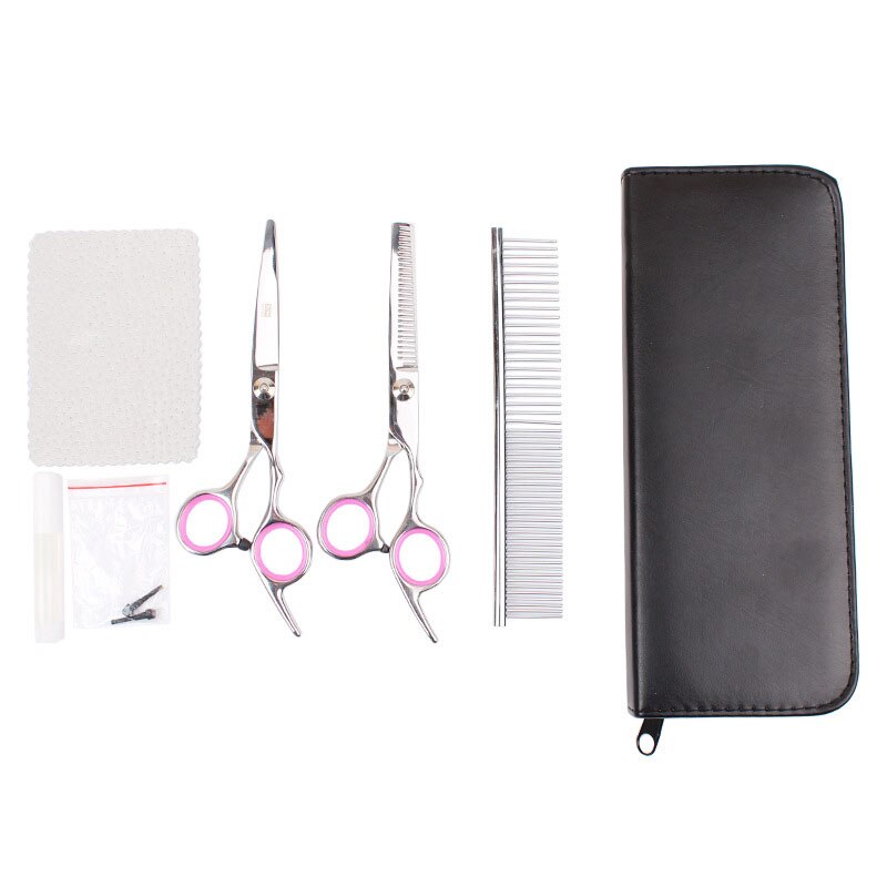 8pcs/set Pet Hair Scissors Stainless Steel Dog Hai... Grandado