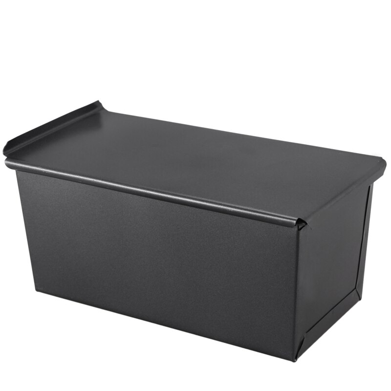 Rectangle Bakeware Nonstick Box Large Loaf Tin Kitchen Pastry Bread Cake Baking Black