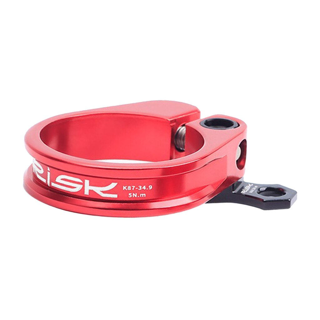 Bike Seatpost 34.9/31.8mm Clamp Fixed Seat Post Clip Cycle Cable Holder Guide