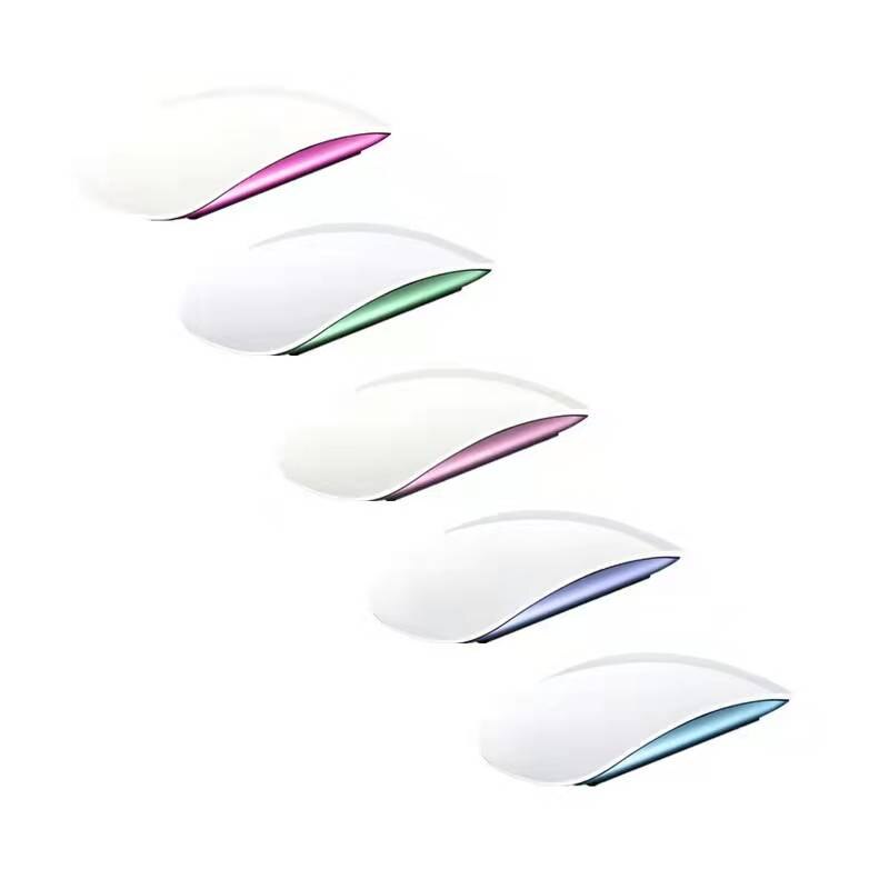 Bluetooth Wireless Mouse Rechargeable Silent Multi Arc Touch Mice Magic Mouse I II Wireless Mice For Laptop Ipad Mac PC Macbook
