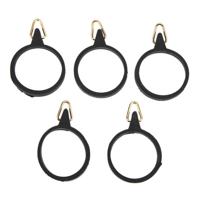 Fishing Rod Hook Holder Rubber Circle Lure Hook Keeper for Fisherman: large