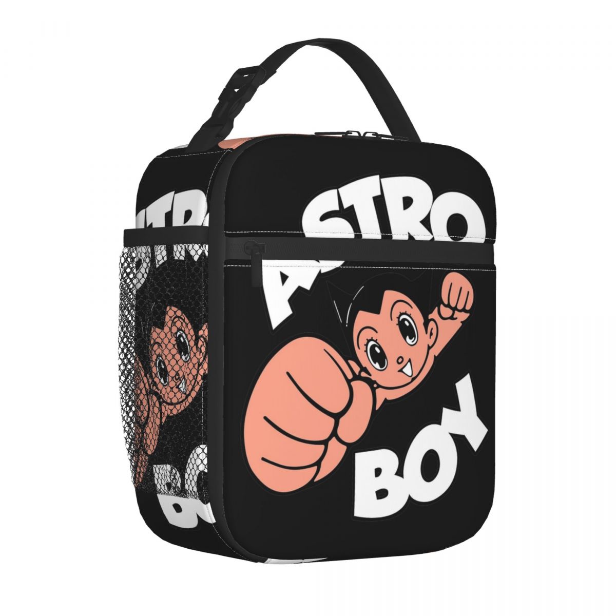 The Mighty Atom Astro Boy Astroboy Insulated Lunch Bag Cooler Bag Reusable Lunch Container Portable Tote Lunch Box Office Travel: SKY BLUE