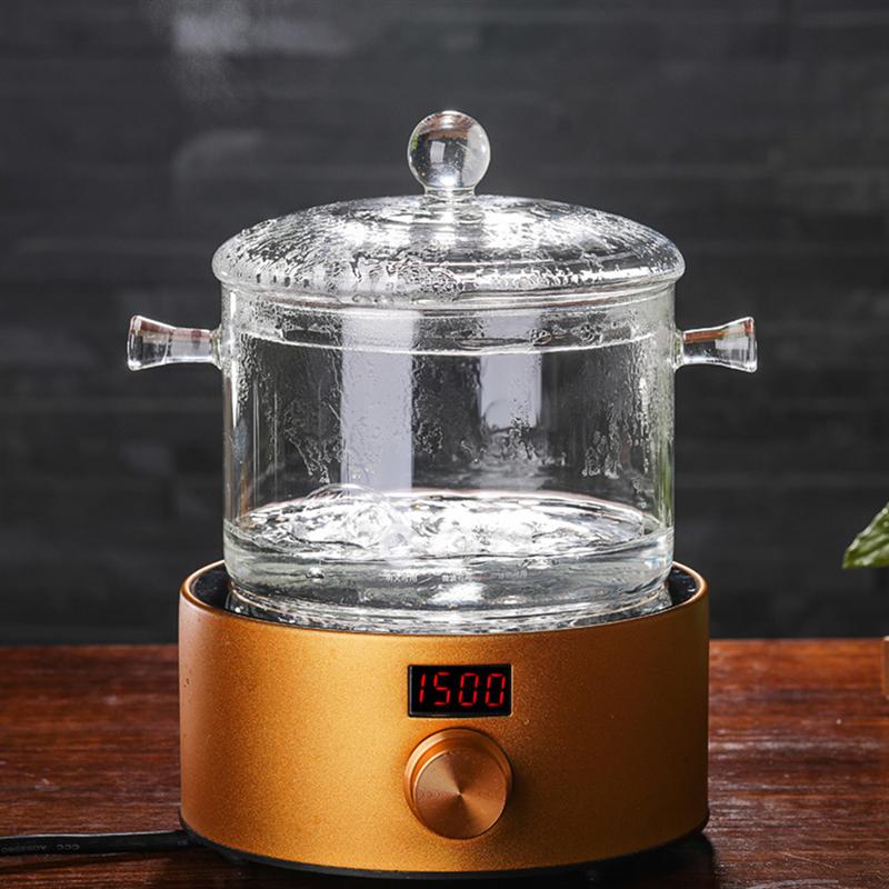 Nuttig Glas Kookpot Multifunctionele Open Fire Verwarming Gezondheid Kookpan Instant Noodle Pot Noedels Bowls