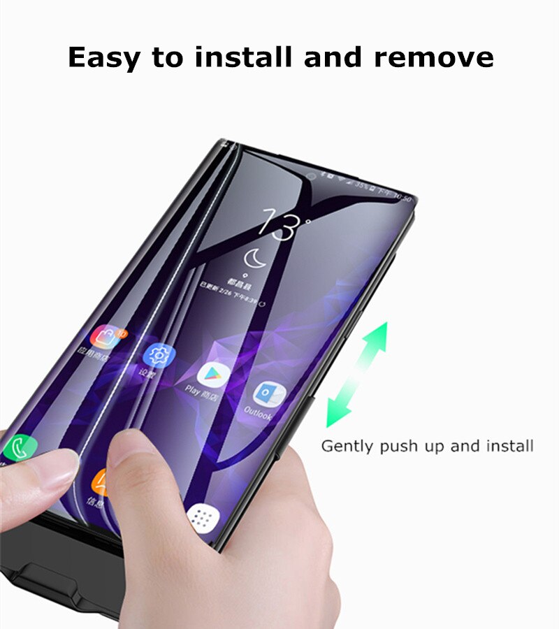 Funda de carga de batería portátil de 6800mAh para Samsung Galaxy Note 10 Plus, funda de batería para Samsung Note 10, funda de cargador