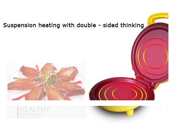 Electric Pancake Cartoon Children's Cake Maker Electrical Pizza Machine Automatic Fryer Barbeque Grill