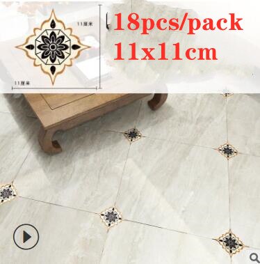 18 pz Autoadesivi Piastrelle Adesivi Durevole Impermeabile PVC Arte Diagonale Pavimento Decalcomanie Della Parete Backsplash Applique fai da te Casa Decorativa: Rosso
