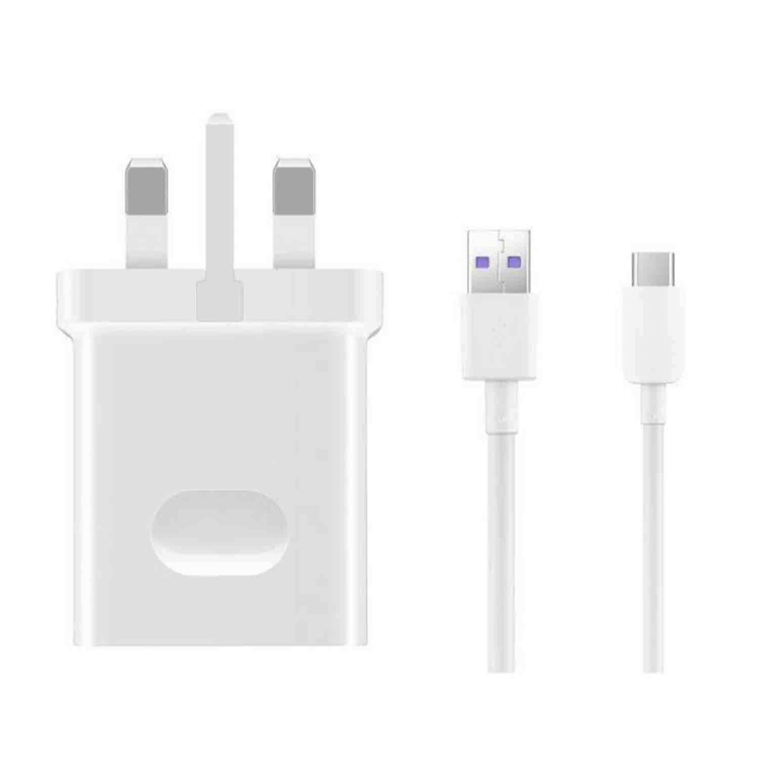 Original huawei 4.5v 5a supercharged snabbladdare för huawei  p20 pro  p20 lite mate 10 mate 20 pro 5a typ c-kabel: Uk adapter 5a kabel