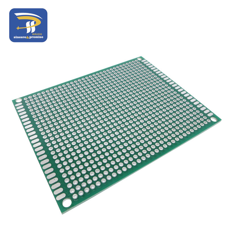 7x9 7*9cm Double Side Prototype PCB Tinned Universal Board Experimental Plate Circuirt Hole Bread Board 2.54mm Grid Glass Fiber